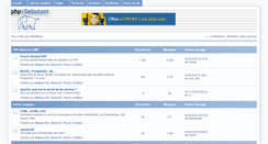 Desktop Screenshot of forum.phpdebutant.org